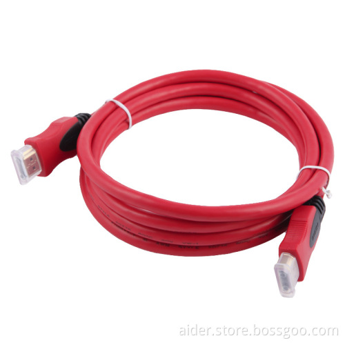 19-Pin Male High Speed HDMI Cable With Ethernet, Supports 4 X 2k Video